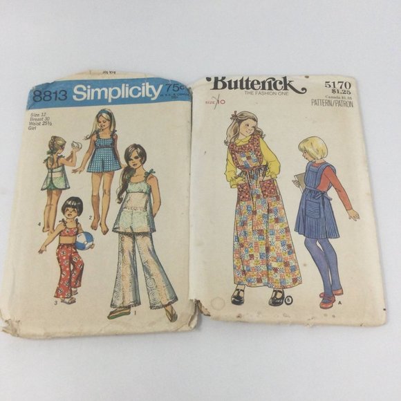 Vintage Children and Toddler Sewing Patterns - Picture 6 of 14
